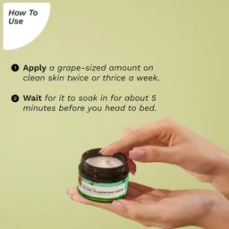 Pilgrim Squalane Glow Sleeping Mask, 50.0 gm | 1.8 oz. | Skin Brightening | Hydrating, Smooth & Supple Skin