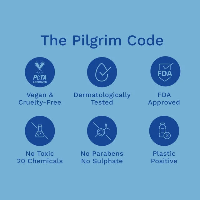 Pilgrim Swiss Aqua Rush 12 HA Serum - 30ml | Deep Hydration | Hyaluronic Acid & Copper Tripeptide | Lightweight & Fast-Absorbing | Deep & Long-Lasting Hydration | For All Skin Types