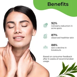 Pilgrim Blemish Remover Serum with Tea Tree & 10% Niacinamide, 30ml | Reduces Acne, Controls Oil, and Improves Skin Clarity for a Spot-Free Complexion.