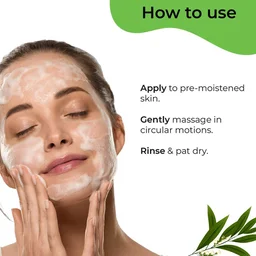 Pilgrim Tea Tree Purifying Gel Face Wash, 100ml | Clears Impurities, Reduces Acne, and Soothes Skin for a Clean, Fresh Feel.
