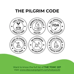 Pilgrim Tea Tree Purifying Toner - 100ml | With Niacinamide & Hyaluronic Acid | Pore-Minimizing Toner | Smooth Skin | Helping to Reduce Acne, Pores | Pore Cleansing & Glowing Skin | Toner for Oily Skin, Acne & Blemish Prone Skin