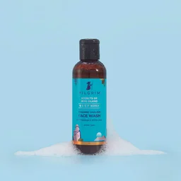 Pilgrim Face Wash Volcanic Lava Ash with Yugdugu & White Lotus, 100ml | Deep Cleanses, Exfoliates, and Brightens Skin for a Fresh, Radiant Look.