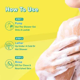 Plum Body Lovin Hawaiian Rumba Shower Gel 240ml | Refreshing Tropical Fragrance | Sulphate-Free & Gentle Cleanser | Hydrates Skin & Vegan, Daily Use Body Wash