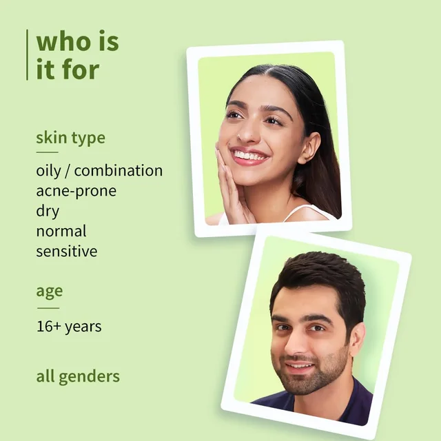 Plum Green Tea Pore Cleansing Face Wash 50ml | With Glycolic Acid | Fights Pimples & Controls Excess Oil | Gentle Exfoliating, Non-Drying | For Oily, Acne-Prone & Combination Skin | Vegan | Women & Men
