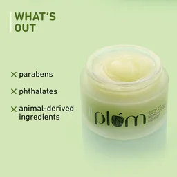 Plum Green Tea Renewed Clarity Night Gel 50ml with Glycolic Acid | Hydrating Night Cream for Women | Fights Acne, Repairs Overnight | Lightweight, Vegan & Paraben-Free