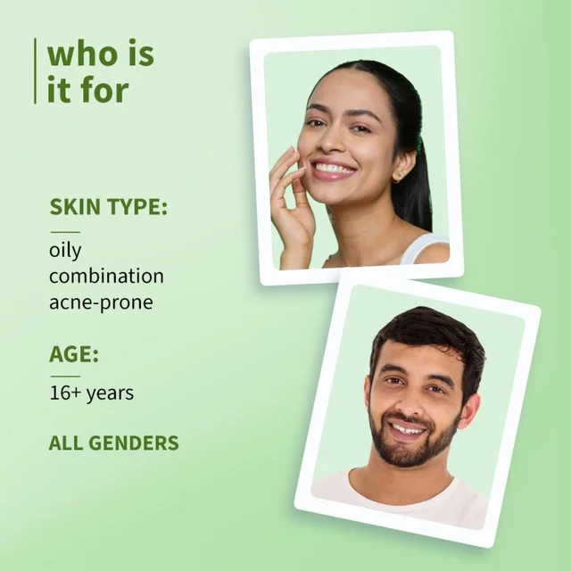 Plum Green Tea & Zinc Super-Matte Gel Sunscreen SPF 50 PA++++ 50g | Oil-Free, Non-Sticky, No White Cast | For Oily, Combination & Acne-Prone Skin | Vegan & Lightweight
