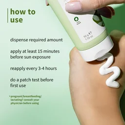 Plum Green Tea & Zinc Super-Matte Gel Sunscreen SPF 50 PA++++ 50g | Oil-Free, Non-Sticky, No White Cast | For Oily, Combination & Acne-Prone Skin | Vegan & Lightweight