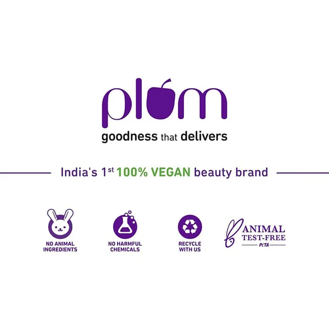 Plum Vitamin C Face Toner 100ml | With Mandarin & Kakadu | Alcohol-Free | Brightens & Reduces Pigmentation | For Glowing Skin | For Oily, Combination, Acne-Prone, Dry, Normal & Sensitive Skin | Women & Men | Vegan