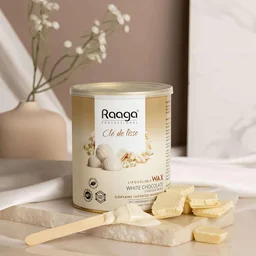 Raaga Professional White Chocolate Liposoluble Wax 800ml | Smooth Hair Removal for All Skin Types | Salon Quality Body Wax | Gentle, Moisturizing & Long-Lasting Results