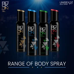 Rock On Intense Body Spray 150ml | Unisex Long-Lasting Fragrance Deodorant | Refreshing & Energizing Body Spray for Men & Women | Daily Odor Control