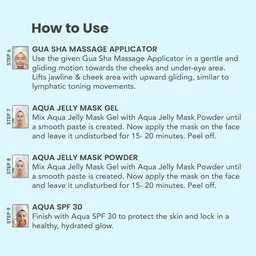 Sara Beuty Hydra Aqua Bomb Facial Kit for Skin Brightening with Hyaluronic Acid & Tea Tree | Deep Hydration, Glow Boost, Salon Style Facial Care Kit