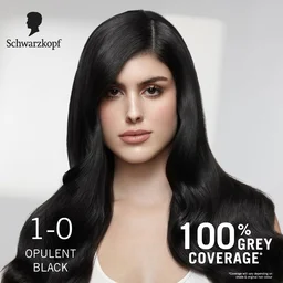 Schwarzkopf Colour Specialist 1.0 Opulent Black Hair Color 100ml | Permanent Hair Color | 100% Gray Coverage