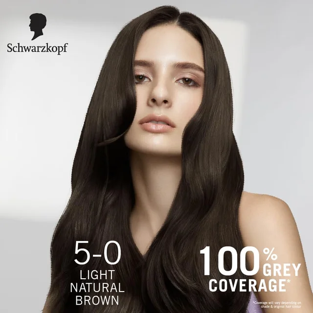 Schwarzkopf Colour Specialist 5.0 Light Natural Brown Hair Color 100ml | Permanent Hair Color | 100% Gray Coverage