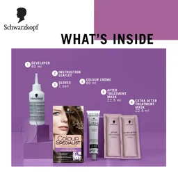 Schwarzkopf Colour Specialist 5.65 Chocolate Brown Hair Color 100ml | Permanent Hair Color | 100% Gray Coverage