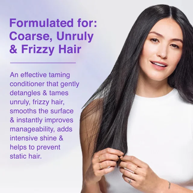 Schwarzkopf Professional Bonacure Frizz Away Conditioner 200ml with Babassu Oil for Frizzy Hair | Smooth & Hydrated Hair