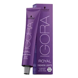 Schwarzkopf Professional Igora Royal Fashion Lights L-00 Natural Extra Hair Color 60gm | Permanent Highlight Color | Up to 5 Levels of Lift