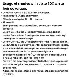 Schwarzkopf Professional Igora Royal Fashion Lights L-77 Copper Extra Hair Color 60gm | Permanent Highlight Color | Vibrant Copper Tones