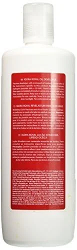 Schwarzkopf Professional Igora Royal Developer 6% 20 Vol 1000ml | Hair Color Developer | Even Color Results (Note:By Including Additional Weight charge of Product is 99/-)