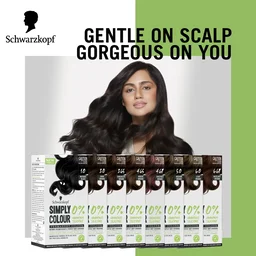 Schwarzkopf Simply Colour 3.0 Dark Brown Hair Color 142.5ml | Ammonia-Free | 100% Gray Coverage