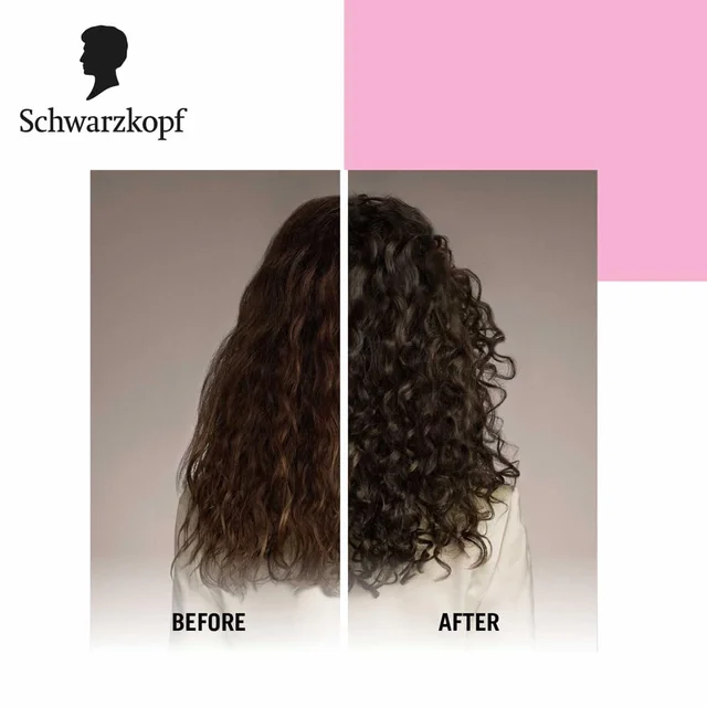 Schwarzkopf Taft Curl Hold 3 Hair Mousse | Medium Hold | Curl Definition & Frizz Control