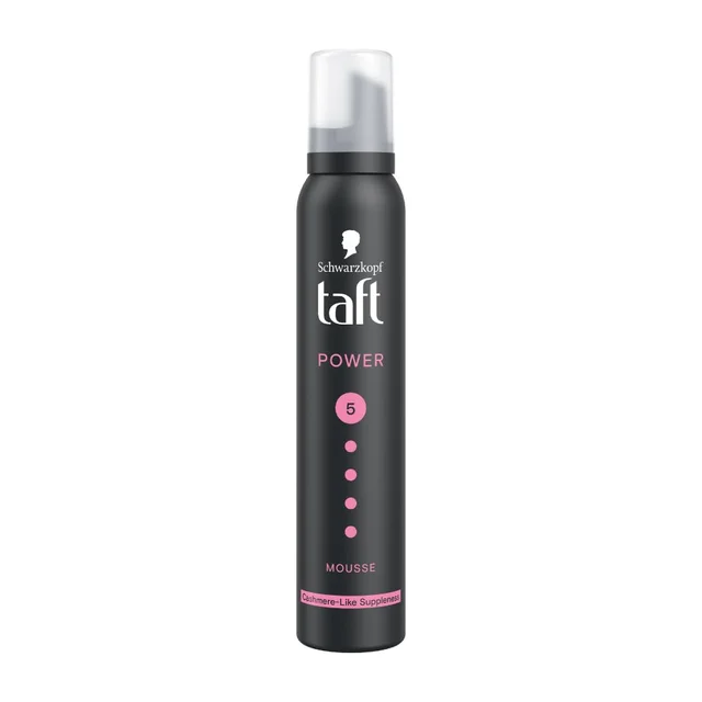 Schwarzkopf Taft Power Mousse | Strong Hold Hair Styling Mousse | Volume & Frizz Control