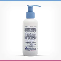 Sebamed Baby Soothing Massage Oil 150ml | pH 5.5 for Gentle & Moisturizing Care | Enriched with Natural Oils to Soothe & Hydrate Baby's Skin | Dermatologically Tested