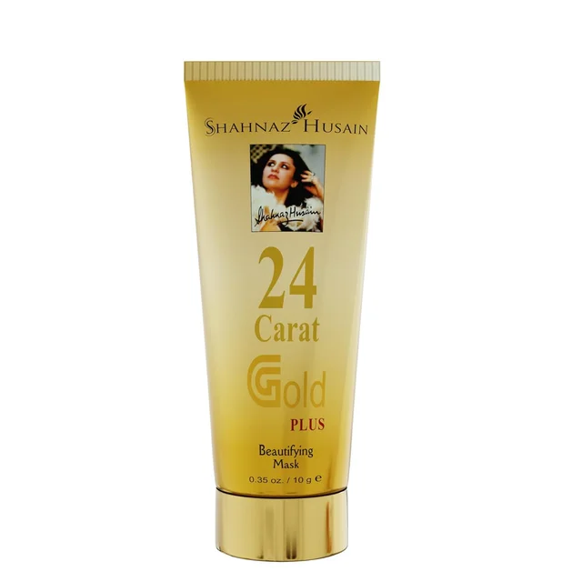 Shahnaz Husain Gold Facial Kit, 24 Carat Gold Skin Radiance | Anti-Aging & Hydrating Facial Care | Deep Cleansing, Nourishing & Glow-Boosting Skincare for Youthful Skin