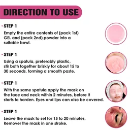 Shills Professional SHILLS Professional Algae Peel Off Jelly Facial Mask 100g 6 Variants Rose Petals | Deep Cleansing, Hydration & Skin Brightening | Spa Treatment for All Skin Types