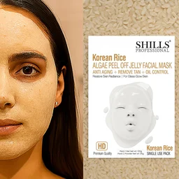 Shills Professional SHILLS Professional Algae Peel Off Jelly Facial Mask 100g 6 Variants Koream Rice | Deep Cleansing, Hydration & Skin Brightening | Spa Treatment for All Skin Types