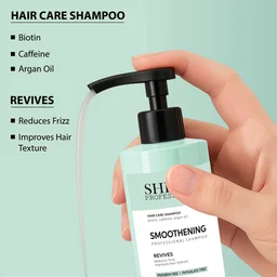 Shills Professional Smoothening Shampoo 500ml for Frizz Control & Silky Hair | Keratin Enriched Formula for Smooth, Shiny & Manageable Hair | For Dry & Damaged Hair