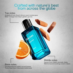 Skinn Titan Skinn 24Seven Aqua Eau De Parfum for Men 100ml | Refreshing & Long-Lasting Scent | Aquatic & Citrus Notes | Perfect for Daily Wear | Premium Fragrance for Men