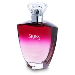 Skinn by Titan Skinn Titan Celeste Eau de Parfum for Women 100ml | Elegant & Refreshing Fragrance | Floral & Woody Notes | Long-Lasting Perfume for Everyday Wear