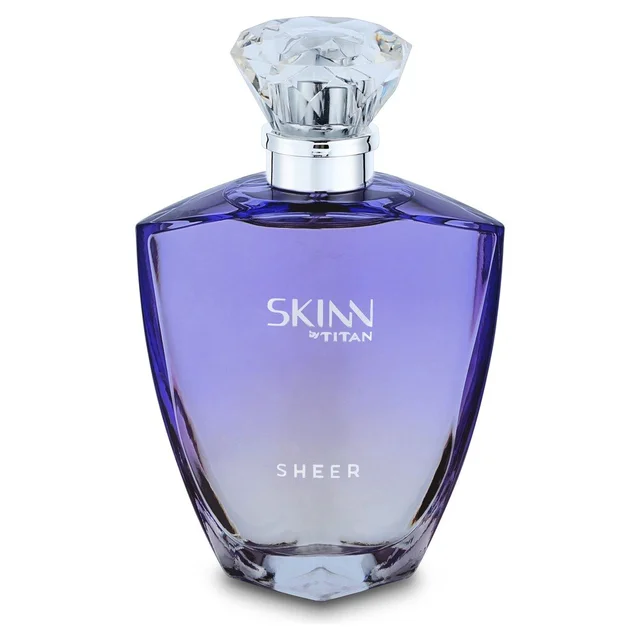 Skinn by Titan Skinn Titan Sheer Eau de Parfum for Women 100ml, Light & Refreshing Floral Fragrance |Citrusy Notes | Long-Lasting Perfume for Daily Wear & Special Occasions
