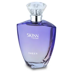 Skinn by Titan Skinn Titan Sheer Eau de Parfum for Women 100ml, Light & Refreshing Floral Fragrance |Citrusy Notes | Long-Lasting Perfume for Daily Wear & Special Occasions