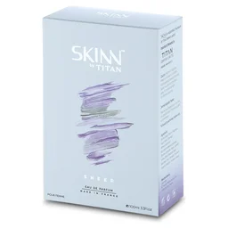 Skinn by Titan Skinn Titan Sheer Eau de Parfum for Women 100ml, Light & Refreshing Floral Fragrance |Citrusy Notes | Long-Lasting Perfume for Daily Wear & Special Occasions