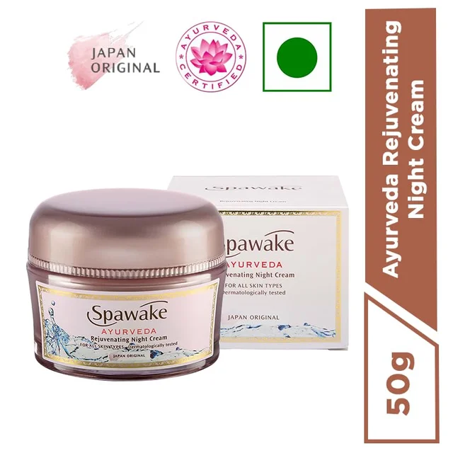 ayakawasaki meebag cream Spawake Ayurveda Rejuvenating Night Cream 