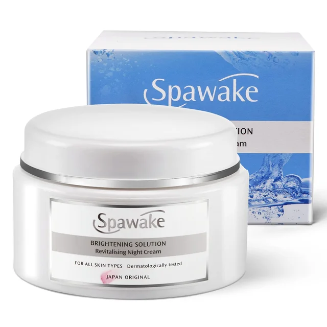 Spawake Brightening Solution Revitalising Night Cream 50g | for Soft, Smooth skin | Night Cream for Dark Spots | Non-greasy Formula | Skin Repair Night | for All Skin Types