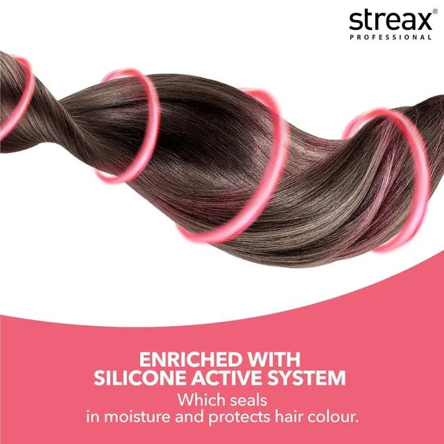 Streax Color Tube Argan Secrates 7.44 Intense Copper Blonde, 60g | Ammonia-Free & Long-Lasting | Enriched with Argan & Walnut Oil for Vibrant Hair Color | Soft & Smooth Hair | Full Grey Coverage.