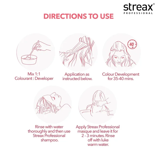 Streax Color Tube Argan Secrates 7.44 Intense Copper Blonde, 60g | Ammonia-Free & Long-Lasting | Enriched with Argan & Walnut Oil for Vibrant Hair Color | Soft & Smooth Hair | Full Grey Coverage.