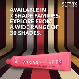 Streax Professional Argan Secrets Hair Color Extra Light Blonde 10 60g | Permanent Hair Colour with Argan Oil