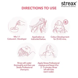 Streax Professional Argan Secrets Hair Colourant Cream 90g, Beige Blonde Shade | Professional Hair Color