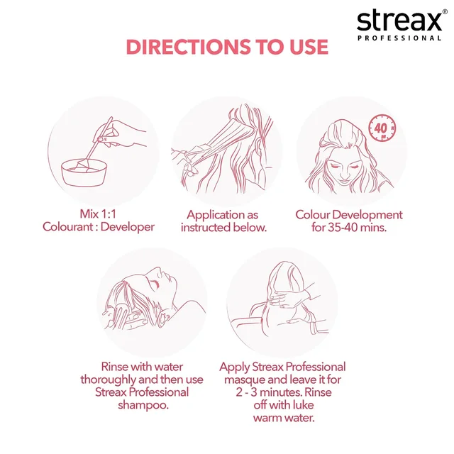 Streax Professional Argan Secrets Hair Colourant Cream 90g, Beige Blonde Shade | Professional Hair Color