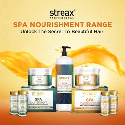 Streax Professional Spa Nourishment Hair Masque 500g with Honey & Vitamin E | For Normal to Dry Hair