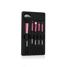 Swiss Beauty 5 Pcs Makeup Brush Set | Pink 03 | High Quality Synthetic Fibre