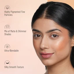 Swiss Beauty 8-in-1 Ultra Blush Palette | Pigmented Blusher | Flawless Glow | Matte & Shimmer Shades for All-Day Glow | Get Radiant, Long-Lasting | Highlight & Contour| blendable shades | Shade-5, 16gm