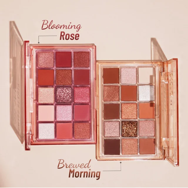 Swiss Beauty Awaken Eyeshadow Palette 11g, Shade 1 Blooming Rose | Matte & Shimmer Finish | Blendable, Long-Lasting Eyeshadow Palette for Everyday & Party Makeup