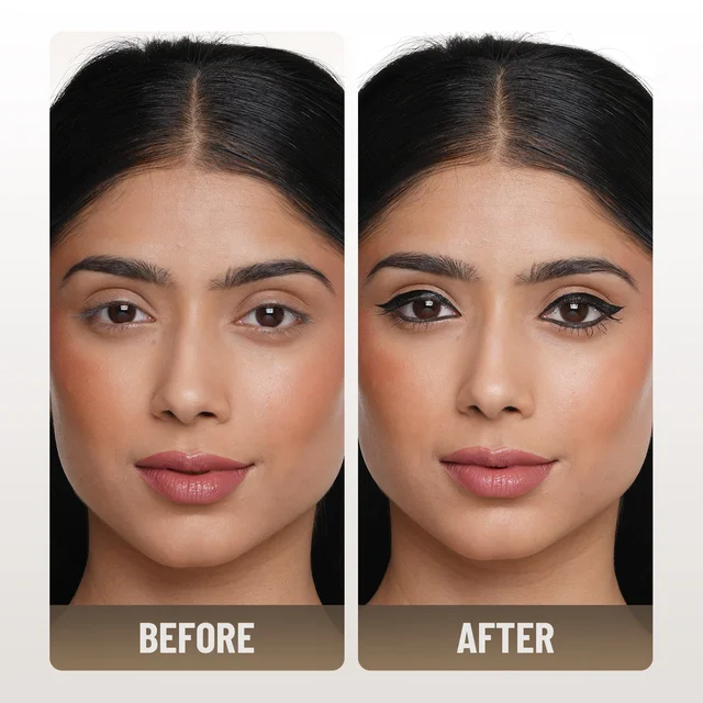 Swiss Beauty Bold & Black Kajal 1.2g with Sharpener | Jet Black Kajal | 24 Hour Stay | Smudge-Proof & Non-Transfer Eye Kajal | Smooth Application for Women