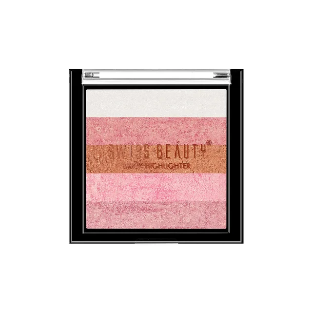 Swiss Beauty Brick Highlighter 7g | 03 | For Shimmery Effect