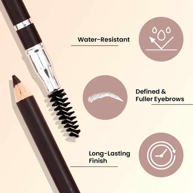 Swiss Beauty Brow Definer Pencil | Deep Brown 03