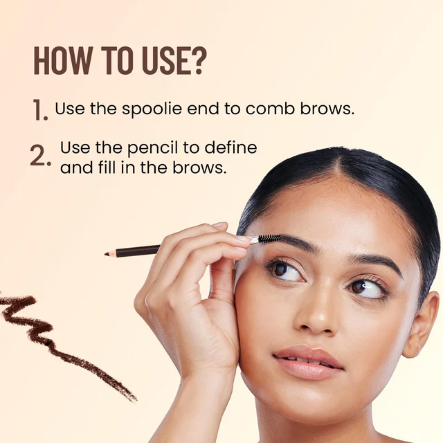 Swiss Beauty Brow Definer Pencil | Deep Brown 03